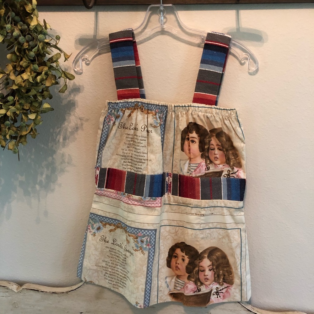 Upcycled Pattern Material Summer Boho Rodeo Top